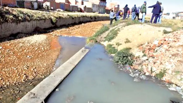 El río Seke se encuentra en el norte de El Alto, en La Paz. GETTYIMAGES-PÁGINASIETE