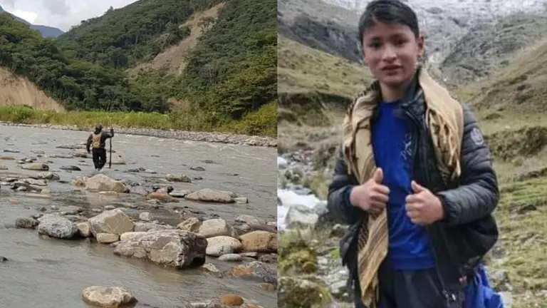 Jamin Jarib Quispe, el menor que se encuentra extraviado y es motivo de b&uacute;squeda en el Camino del Inca.