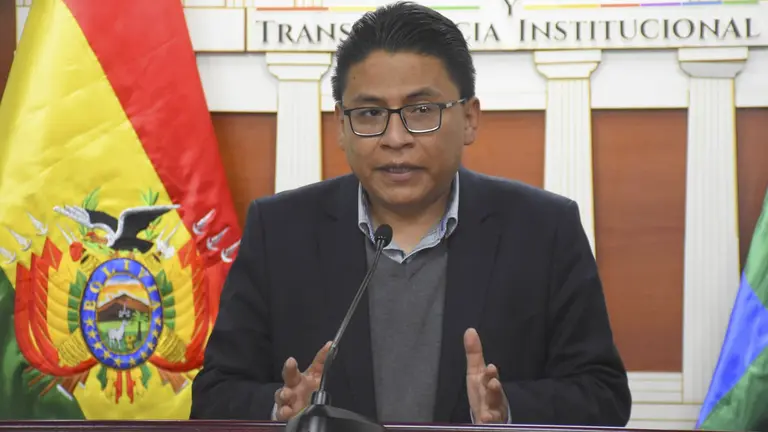 El ministro de Justicia, Iván Lima. ARCHIVO