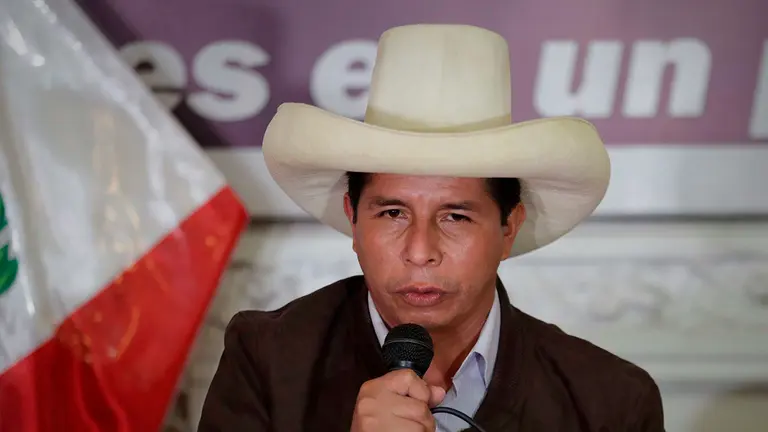 El presidente de Per&uacute;, Pedro Castillo. EFE