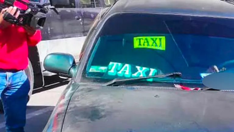 Fotograf&iacute;a referencial de un taxi. OPINI&Oacute;N