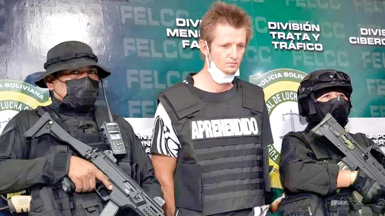 Abram Peters Dick, el menonita sentenciado que pagó por su libertad, pero hace nueve días fue recapturado.        MINISTERIO DE GOBIERNO 