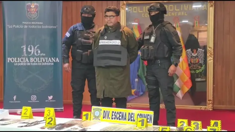 El abogado Ren&eacute; Marcelo M., parte del consorcio de abogados que habr&iacute;a generado certificados falsos. CAPTRUA DE VIDEO