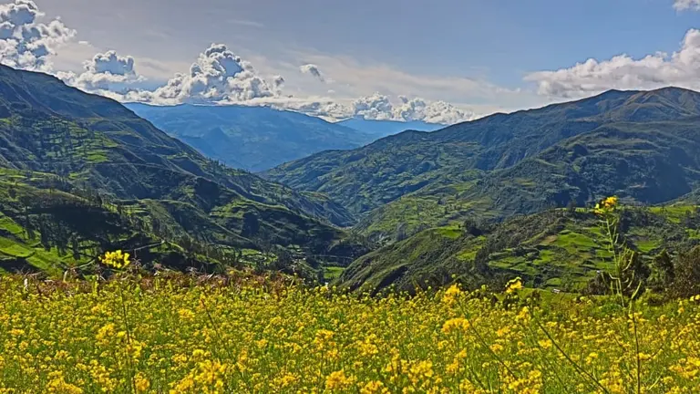 Un paisaje de los atractivos naturales de Morochata. LUIS MAMANI