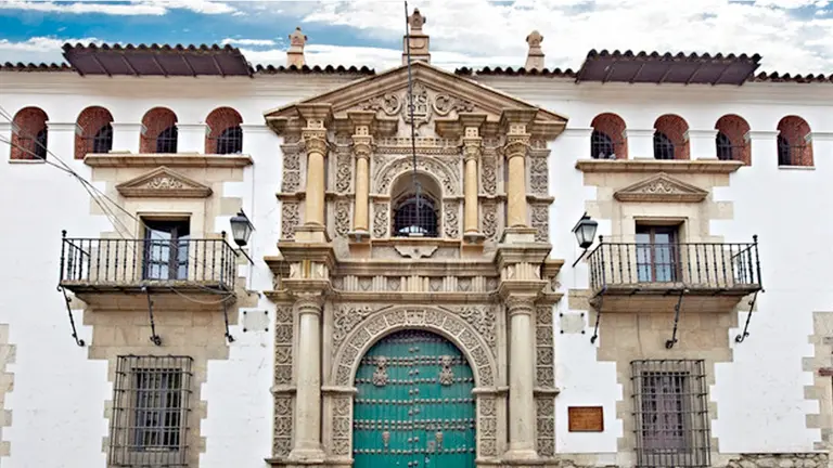 Fachada de la Casa Nacional de Moneda de Potos&iacute;./ ARCHIVO