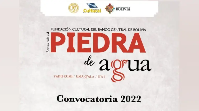 La presentaci&oacute;n de la convocatoria para ser parte de las ediciones de "Piedra de Agua".