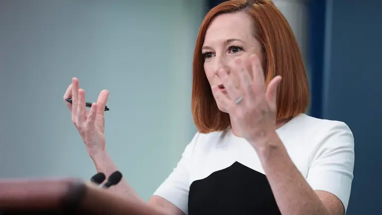 La portavoz de la Casa Blanca, Jen Psaki, EFE