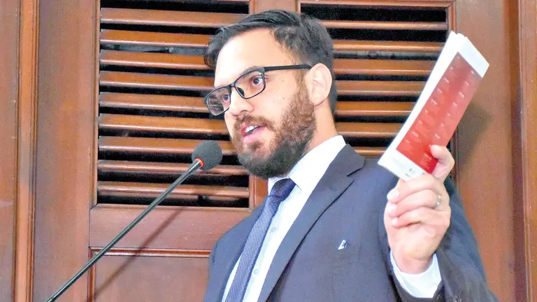 El ministro de Gobierno, Eduardo del Castillo. ARCHIVO