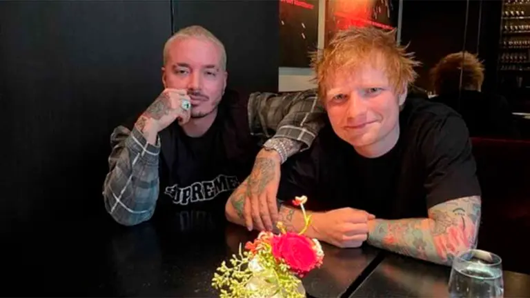 Los dos artistas reunidos. Instagram J Balvin