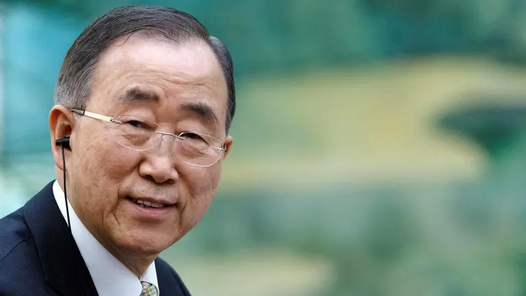 Imagen de archivo del exsecretario general de Naciones Unidas, Ban Ki-moon. EFE
