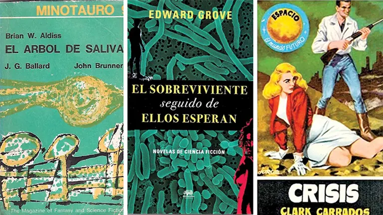 Una selección de títulos sobre pandemias en la literatura.      CORTESÍA