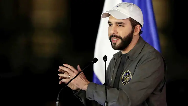 El presidente salvadoreño Nayib Bukele, en una fotografía de archivo. EFE