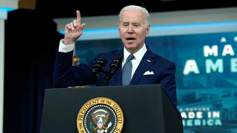 Joe Biden, presodente de EEUU. EFE
