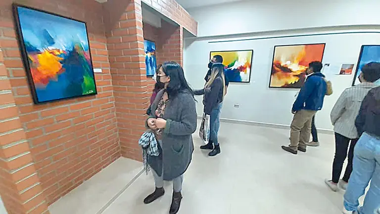 Un ambiente del Centro Cultural Juan Wallparrimachi. WALLPARRIMACHI