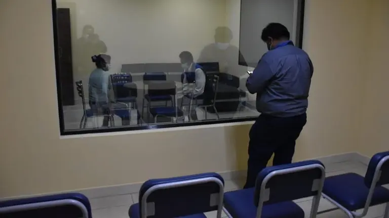 Ambientes del Centro Integral Contra la Violencia en Sacaba. NOÉ PORTUGAL