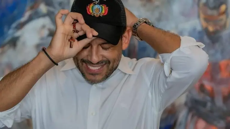 El gobernador cruce&ntilde;o. Luis Fernando Camacho. FACEBOOK LUIS FERNANDO CAMACHO
