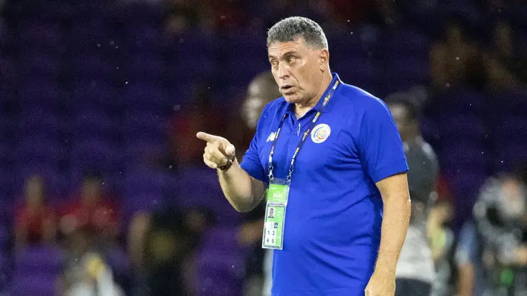 El colombiano Luis Fernando Su&aacute;rez, seleccionador de Costa Rica. EFE