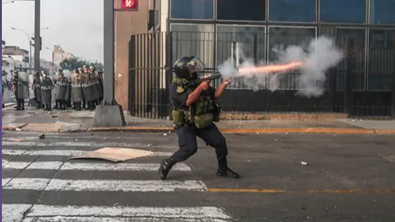 Per&uacute; conflicto. EFE