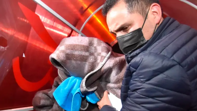 Traslado a celdas policiales de La Paz. 