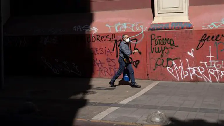 Coronavirus en Chile. EFE