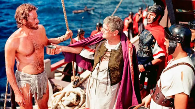 Fotograma de la pel&iacute;cula premiada Ben-Hur.