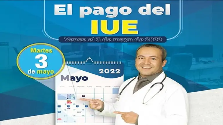 Afiche de socializaci&oacute;n sobre el pago del IUE