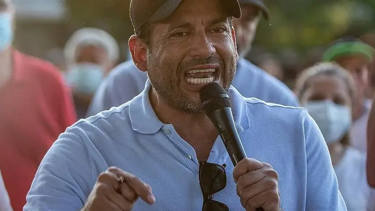 Luis Fernando Camacho, gobernador de Santa Cruz. FACEBOOK