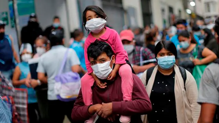Coronavirus en Per&uacute;. EFE
