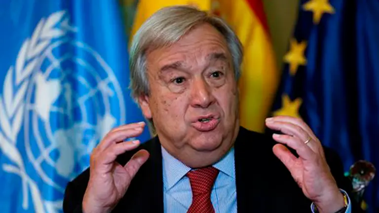 Guterres sobre la ONU. EFE