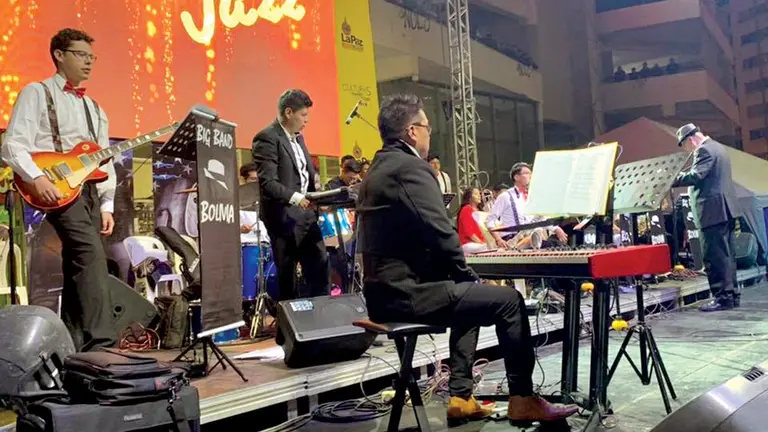 La primera versión que se realizó del Jazz Day en La Paz el 2019.    ARCHIVO