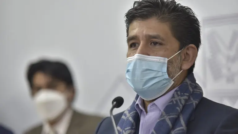 Herland Tejerina, gerente general que fue destituido de la CNS, seg&uacute;n el ministro Jeyson Auza. ATB
