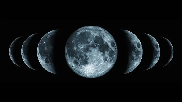 Imagen ilustrativa de los movimientos de la luna negra. Urgente.bo