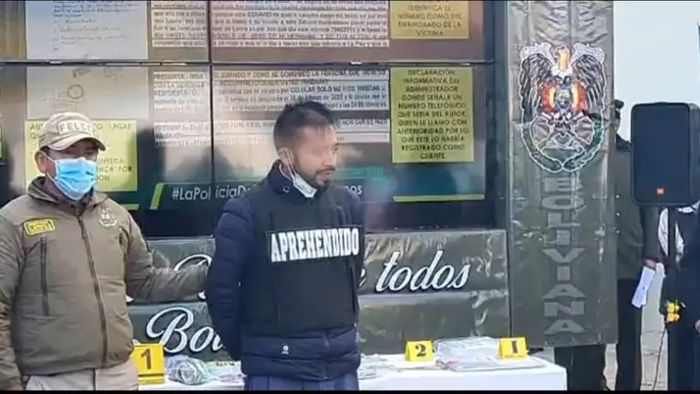 David V., acusado por el crimen de Laura C.