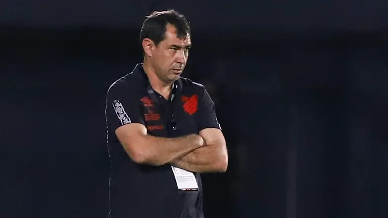 El entrenador Fabio Carille, recientemente destituido por el Paranaense. EFE