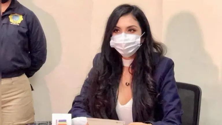 La exdirectora de la Autoridad Jurisdiccional Administrativa Minera (AJAM), Brenda Lafuente. RRSS