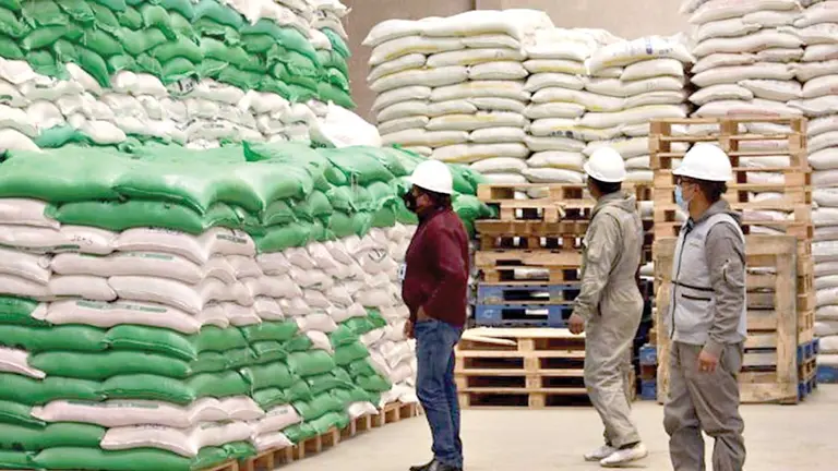 Un depósito de la Empresa de Apoyo a la Producción de Alimentos. ABI