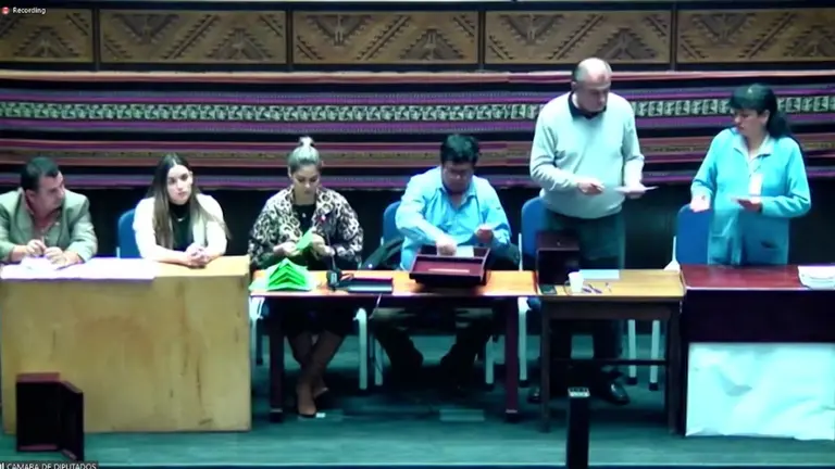 Segunda votación para elegir al Defensor del Pueblo. ARCHIVO
