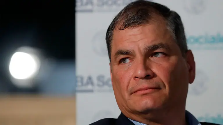 Rafael Correa, expresidente de Ecuador. / EFE