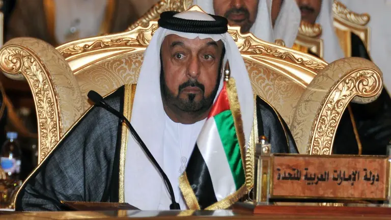 Una imagen de Jalifa bin Zayed al Nahyan, en vida. Europa Press
