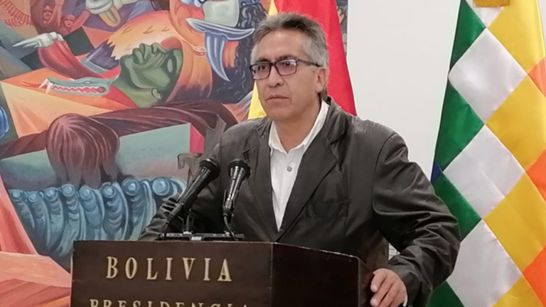 Gustavo Torrico, viceministro de Coordinaci&oacute;n Gubernamental. ERBOL
