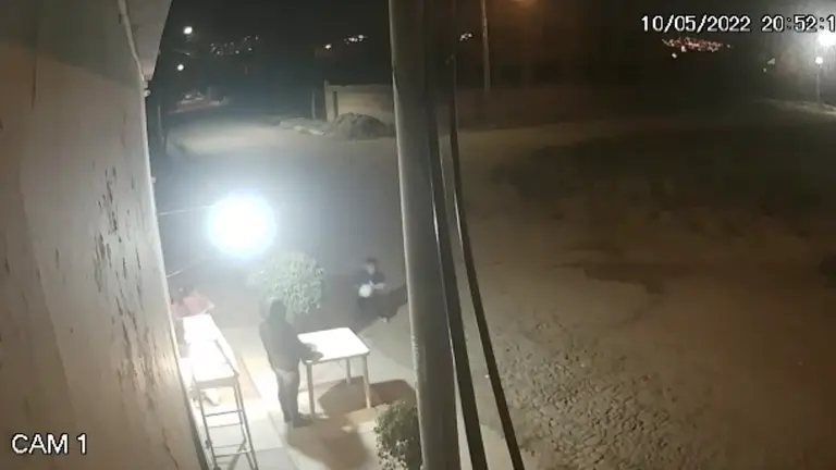 Imagen de video muestra el ataque del perro en Sacaba.