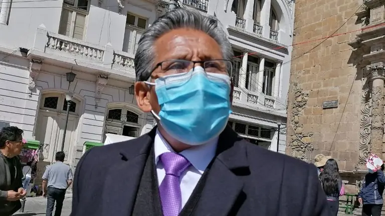 Porfirio Machado, candidato a Defensor. ERBOL