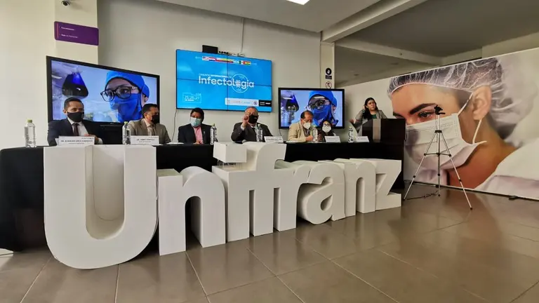 El lanzamiento del Congreso Internacional de Infectolog&iacute;a, este mi&eacute;rcoles. MELISSA REVOLLO