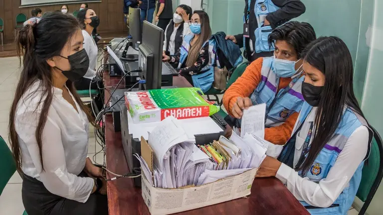 La Feria Municipal de Consulta Tributaria y Catastro, este jueves. ALCALD&Iacute;A DE COCHABAMBA