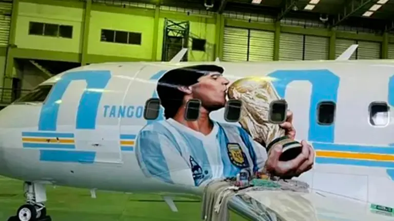 Avi&oacute;n que ser&aacute; presentado. ELDIARIOSUR