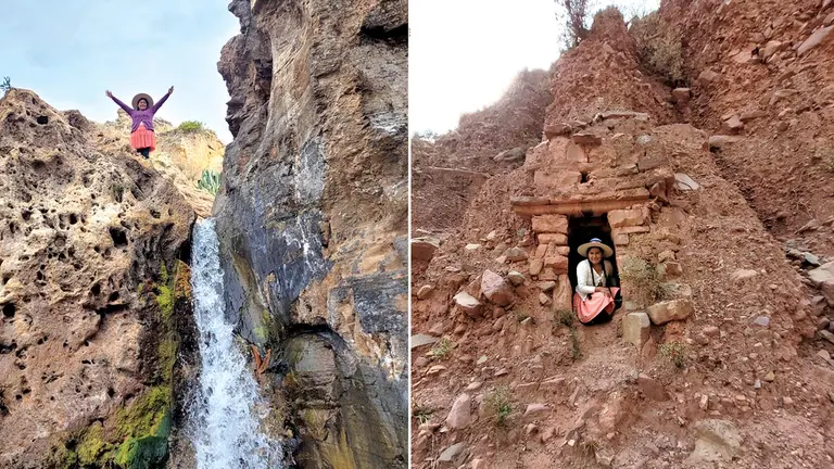 Las ruinas de Loro Puñuna, en Tacopaya, cerca de donde crecen hierbas medicinales. SANTUSA HUANCA