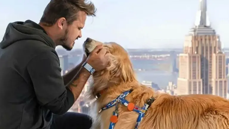 El influencer Jesse y su mascota Shurastey. NOTIFE
