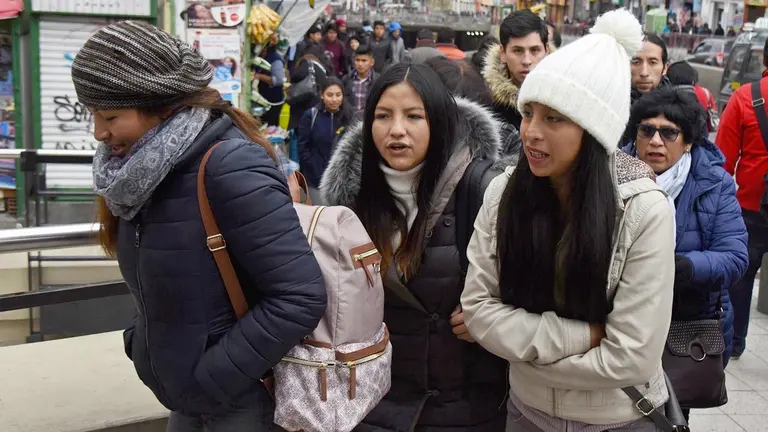 Nuevo frente frío ingresa  a 4 regiones  y hay alerta. URGENTE.BO