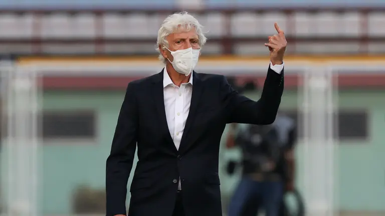 Una imagen del seleccionador de Venezuela, el argentino Jos&eacute; Pekerman. EFE
