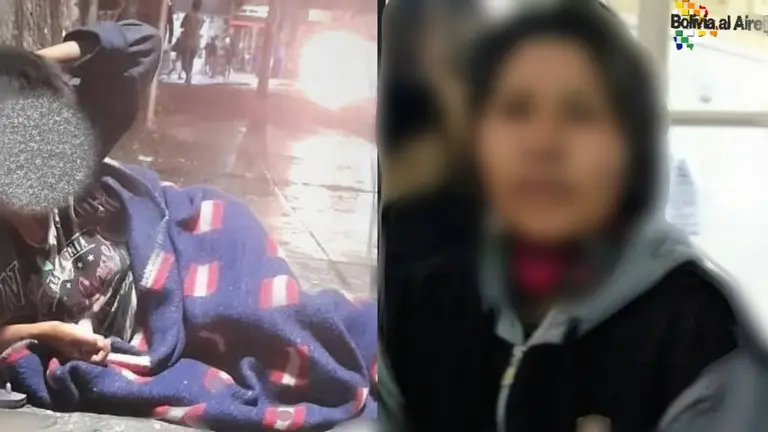 La compatriota boliviana N.G., quien vivi&oacute; en precarias condiciones en Buenos Aires. BOLIVIA AL AIRE TV